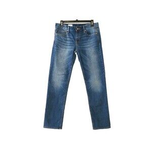 Gap 1969 Real Straight Light Wash Classic Leg Jeans Women's 29R Mid Rise Y2K